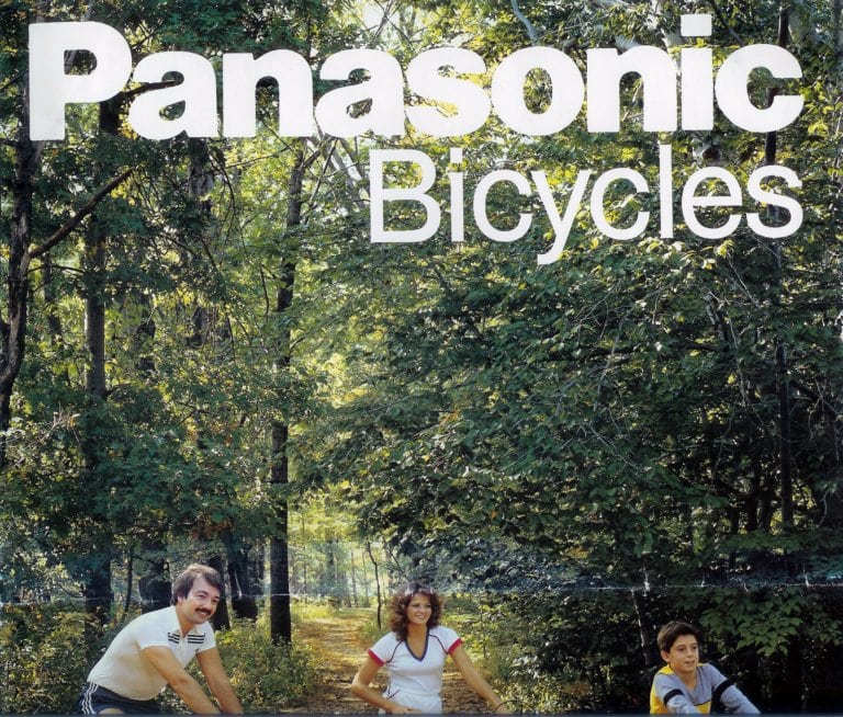 1984 Panasonic Bicycles Catalog (USA) cover